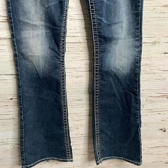 Silver jeans Suki boot cut jeans size 28 blue - Picture 2 of 11